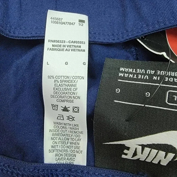 Nike Girl’s Cropped Graphic Active Leggings Size L - Picture 8 of 9